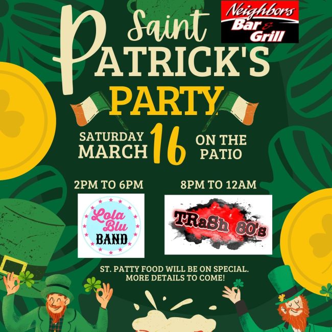SHAMrockin St. Patricks Day Party