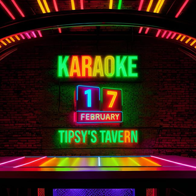 Karaoke @  Tipsy’s Tavern 9pm