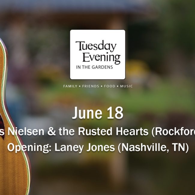 Miles Nielsen & the Rusted Hearts @ Anderson Japanese Gardens