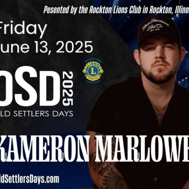 KAMERON MARLOWE @ Old Settlers Days