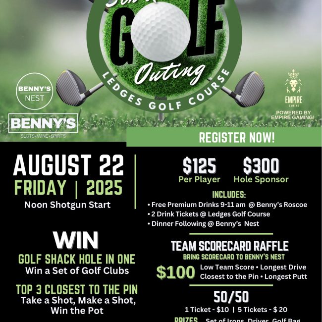 5th Annual Benny’s Golf Outing