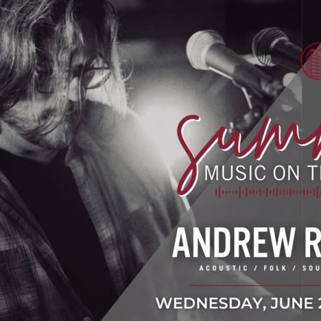 Summer Live Music on the Patio feat. Andrew Robinson