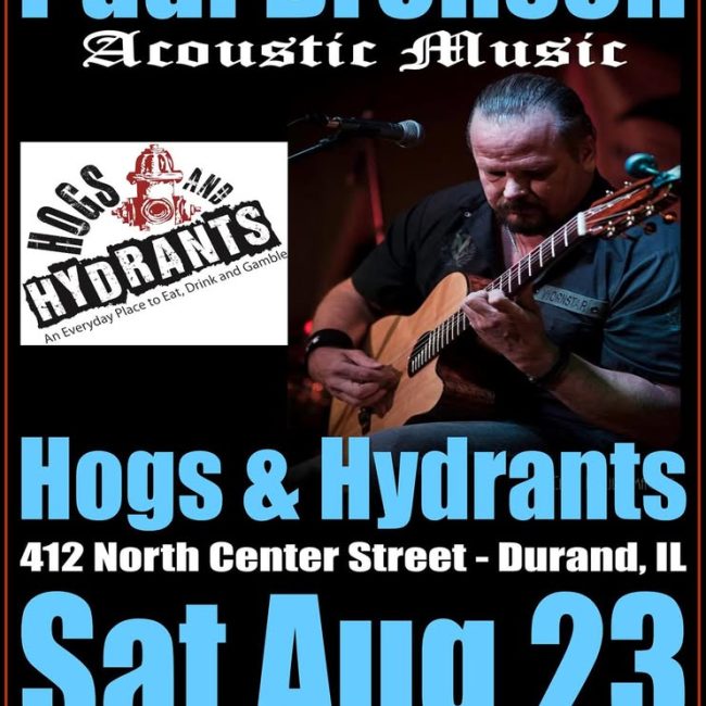 Paul Bronson Acoustic Music @ Hogs and Hydrants