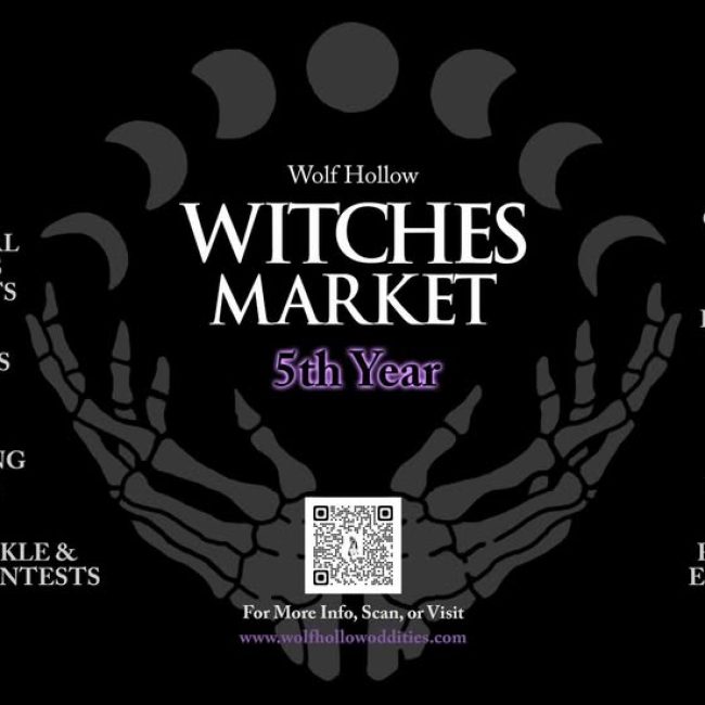 FIFTH ANNUAL 2025 Wolf Hollow Witches Market