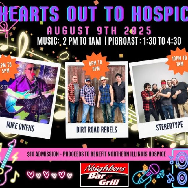 Hearts out to Hospice Pig Roast @ Neighbors