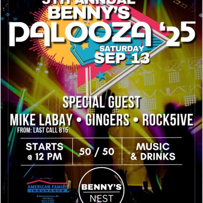 Benny’s Palooza @ Benny’s at Nest