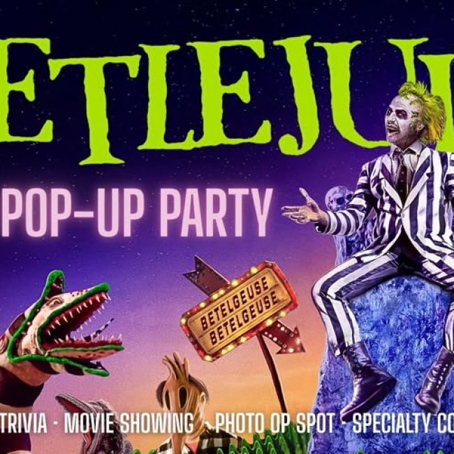 Beetlejuice Rooftop Pop-Up Party