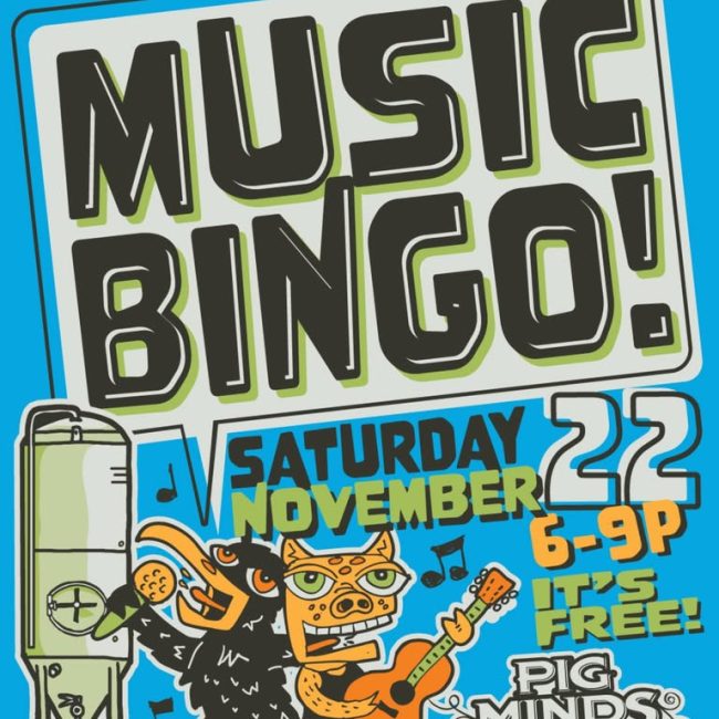 Music Bingo @ Pig Minds Brewing Co.