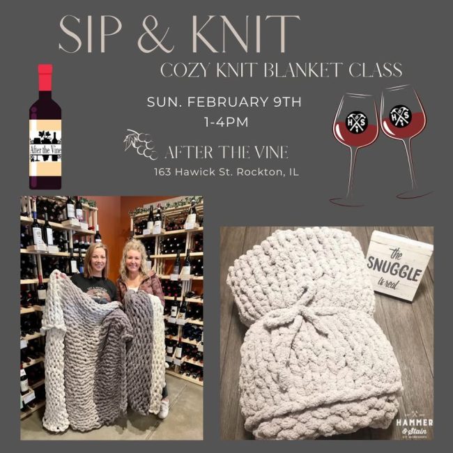 Sip & Knit @ After the Vine