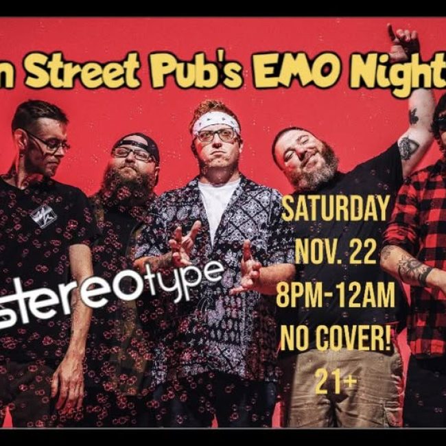 STEREOtype Band and 200 Degree Covers @ Buchanan Street Pub