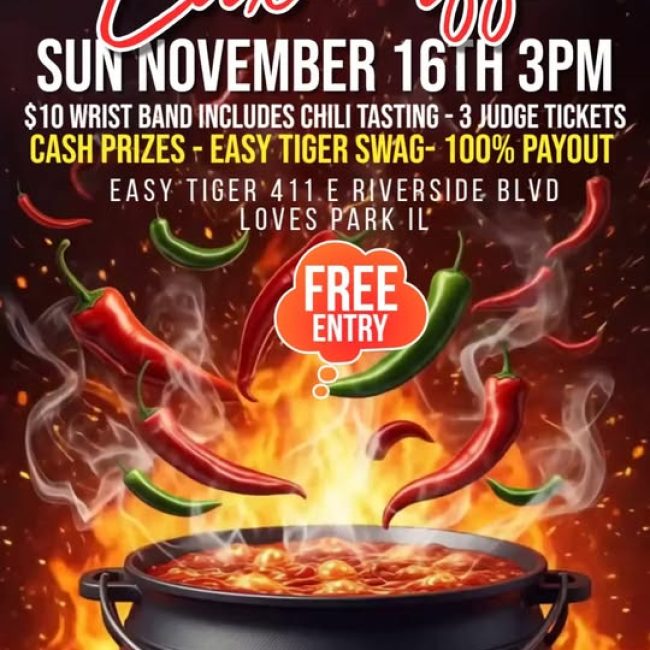 Easy Tiger Chili Cookoff