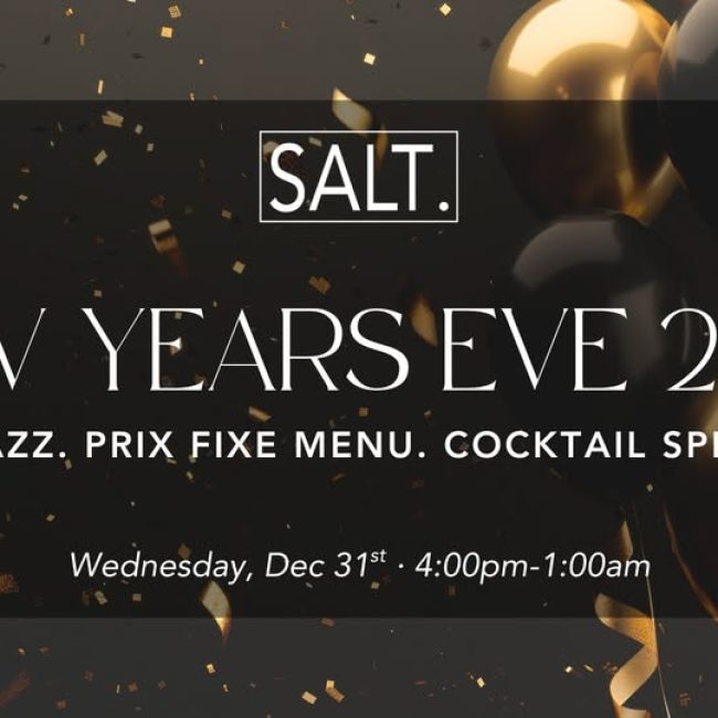 New Years Eve @ SALT.