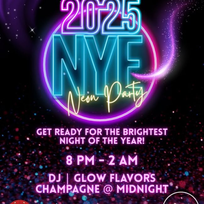 Benny’s at Nest NYE Glow Party