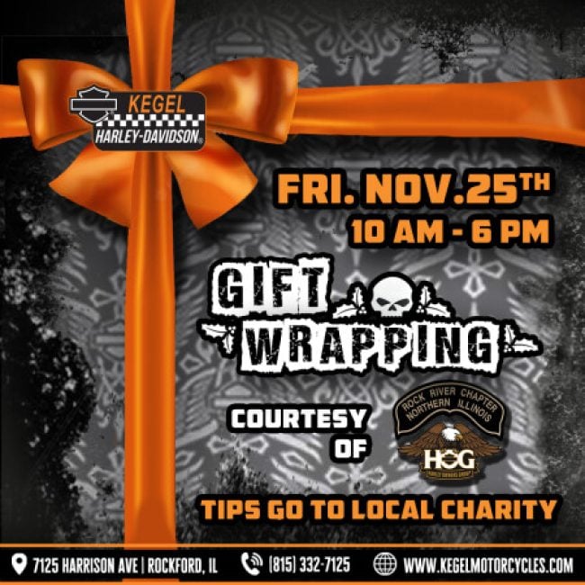 Gift Wrapping with Rock River HOG