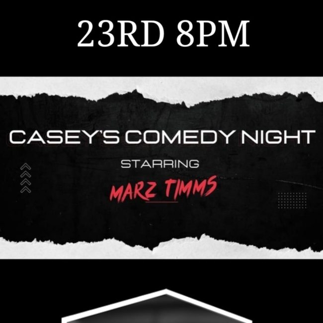COMEDY NIGHT @ Casey’s Pub