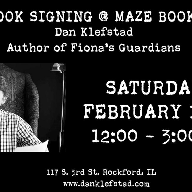 Book Signing – Author Dan Klefstad @ Maze Books