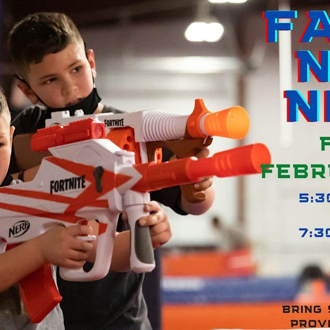 Family NERF Night!
