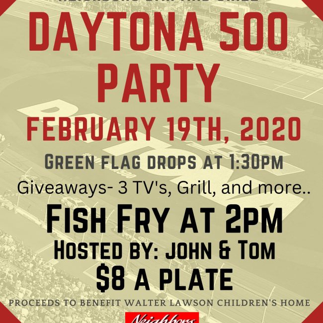 Daytona 500 Party @ Neighbor’s Bar & Grill