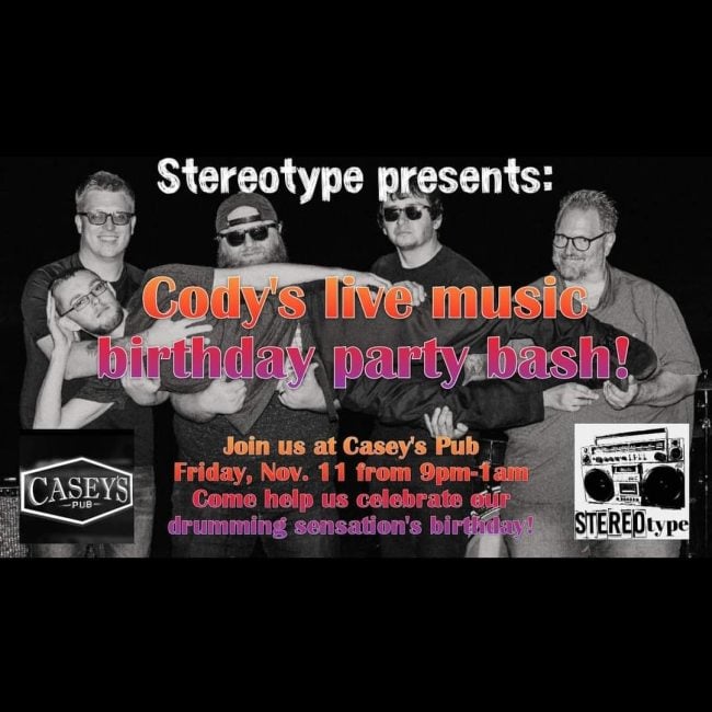STEREOTYPE at Casey’s Pub